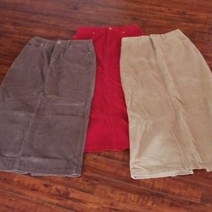 3 Northern Refections Courdory Long Skirts